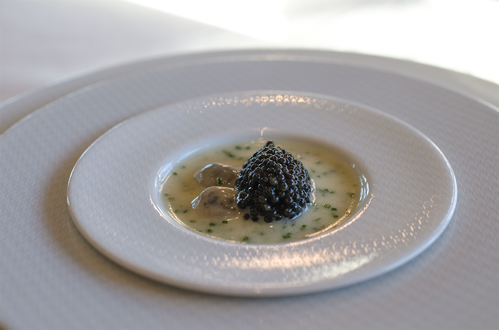 oysters and pearls, the french laundry